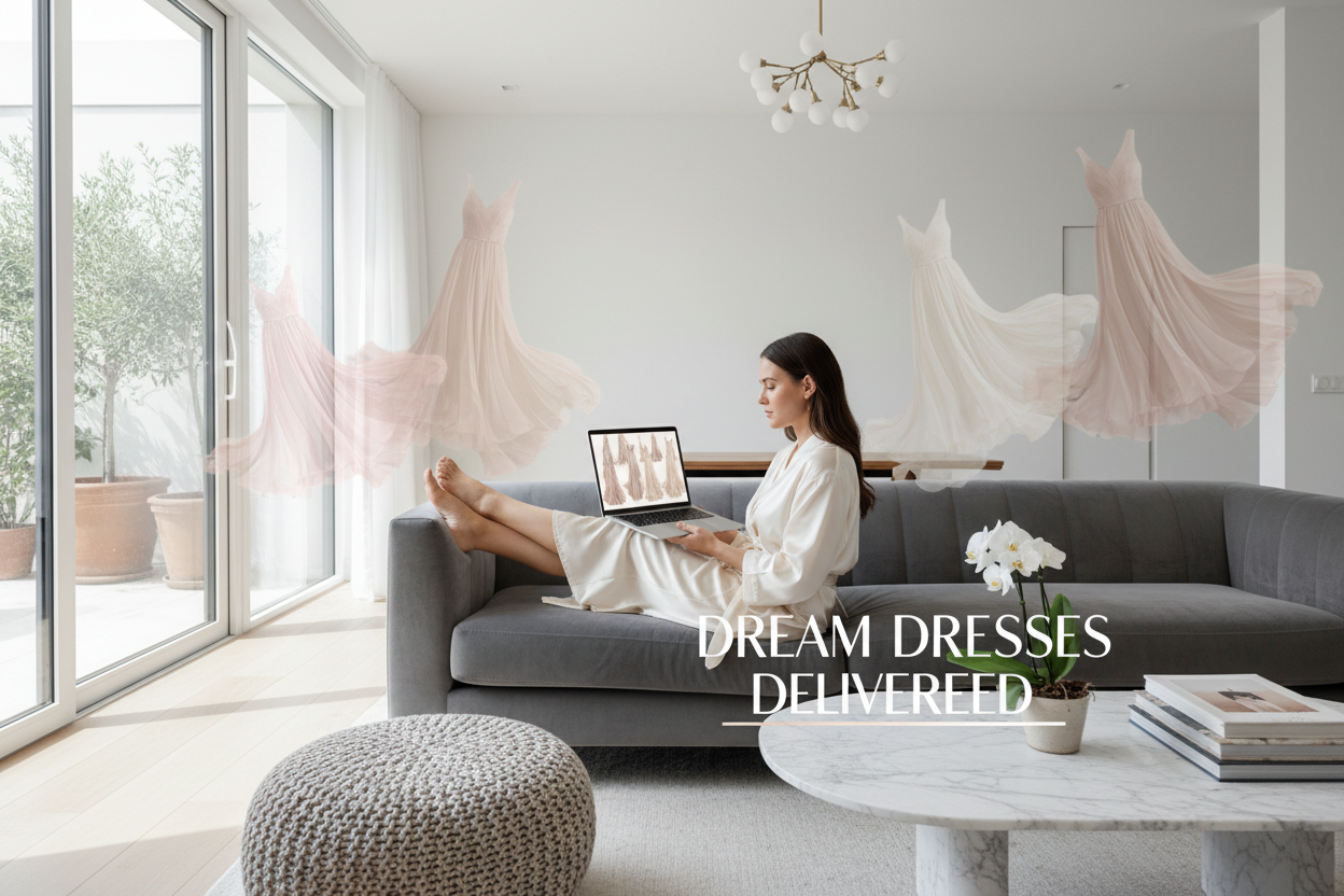 book your dream dress without leaving home
