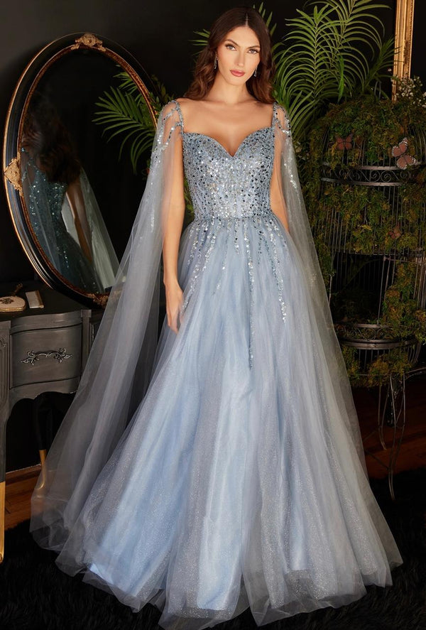 Enchanted Grace – Layered Tulle A-Line